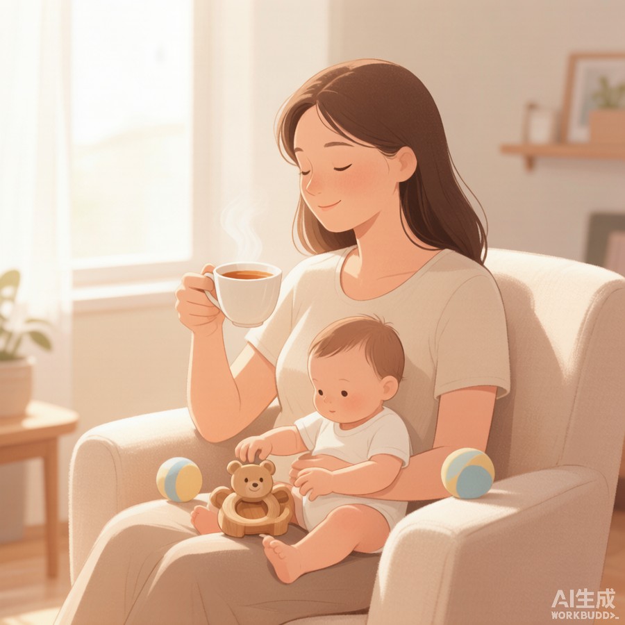 一个人带娃的一天,也可以很温柔