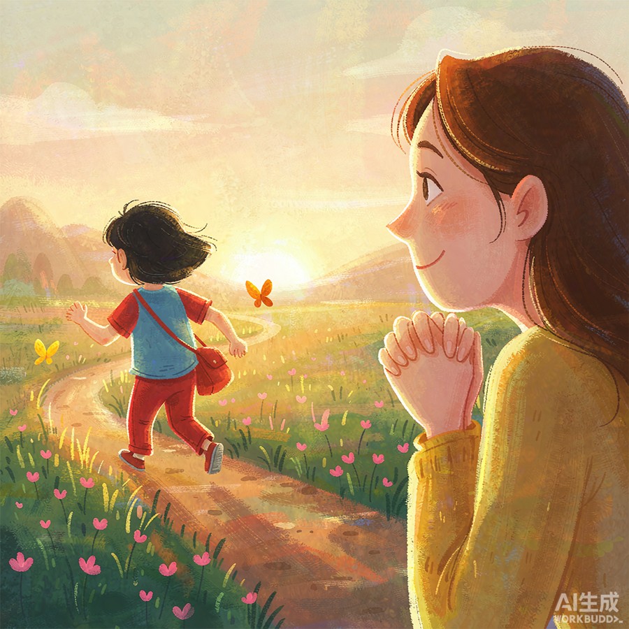 学会慢慢放手,是妈妈的一场修行
